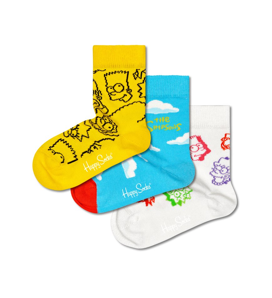 Gift Set Happy Socks The Simpsons 3-Pack | HZQ-6187846