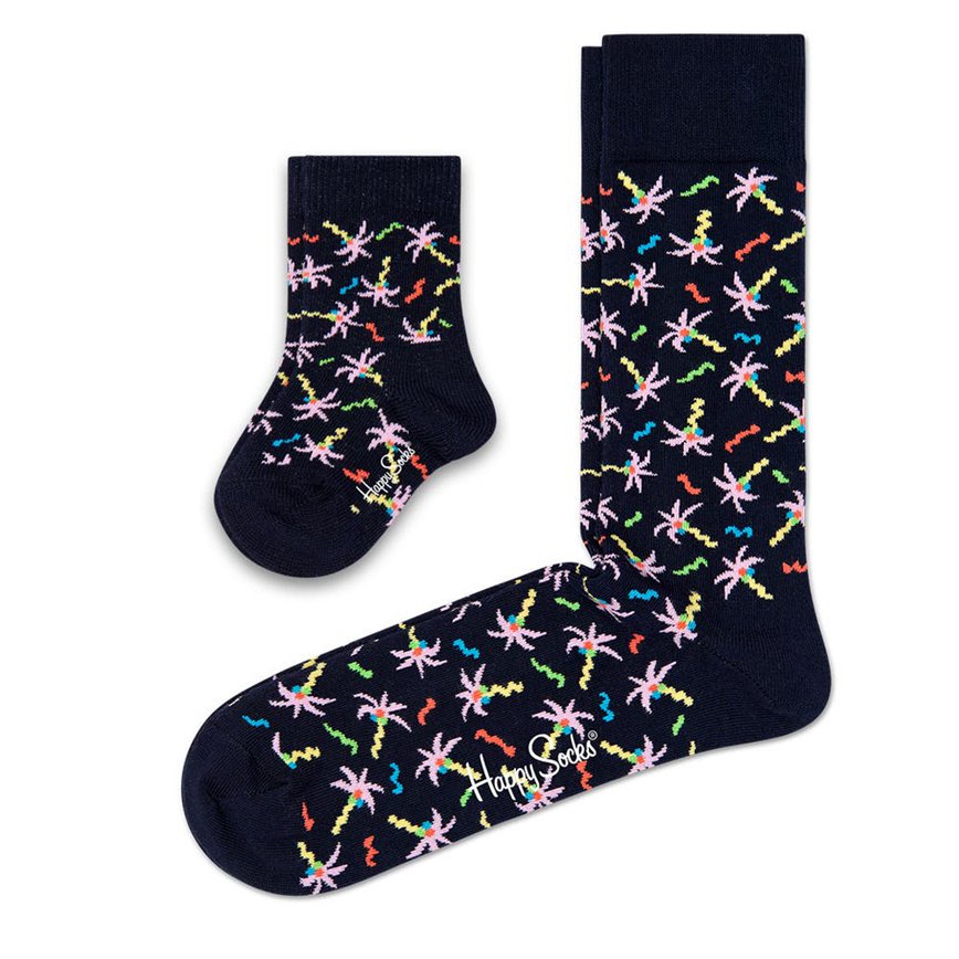 Gift Set Happy Socks Mini Me Confetti Palm | CTD-6019456