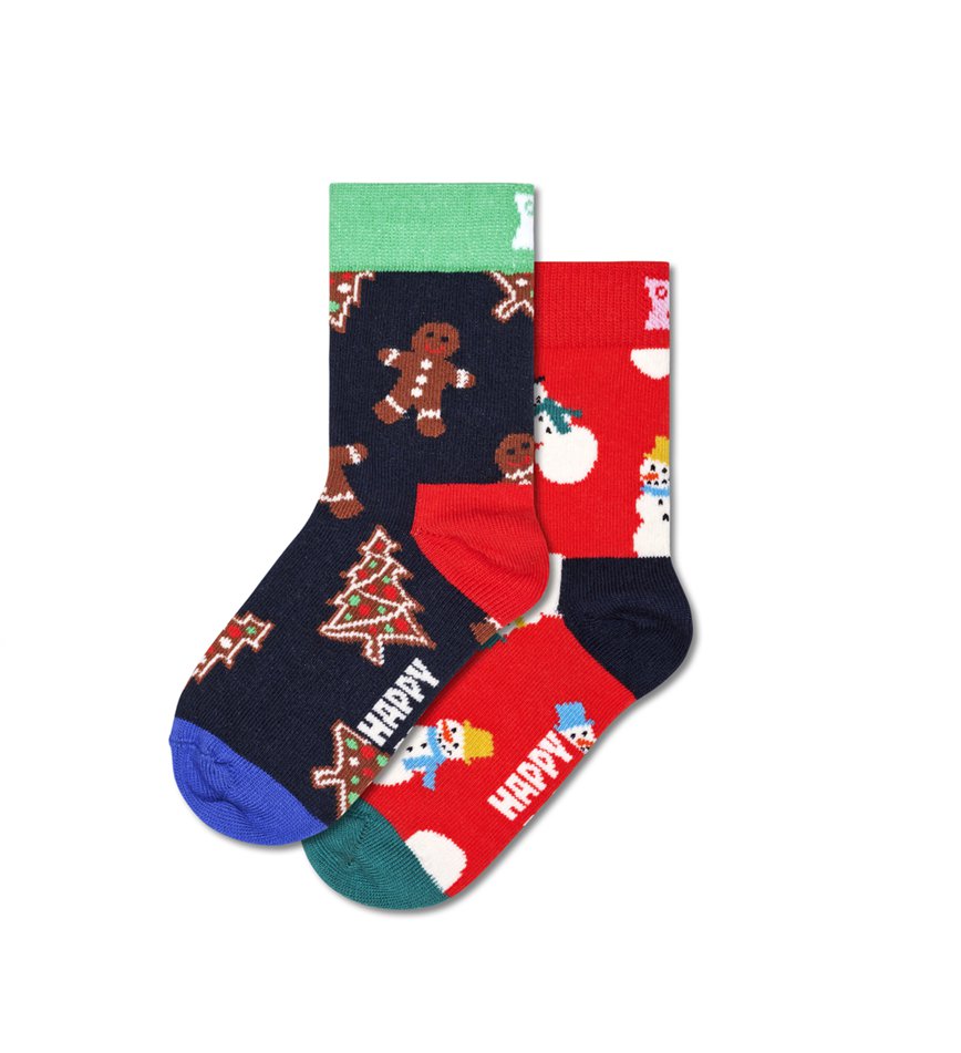 Gift Set Happy Socks 2-Pack Holiday | ZWI-7660019