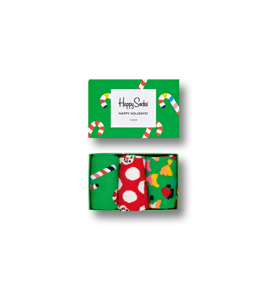 Gift Set Happy Socks 3-Pack Holiday | GTD-9008185