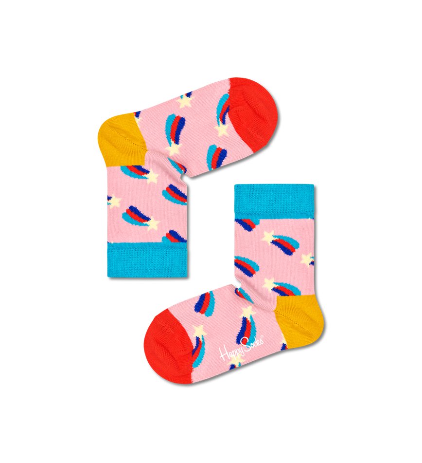 Gift Set Happy Socks 3-Pack Hearts and Stars Socks | QRS-8979034