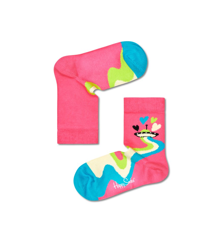 Gift Set Happy Socks 3-Pack Hearts and Stars Socks | QRS-8979034