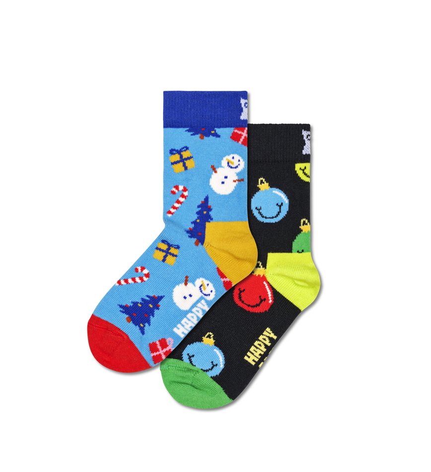 Gift Set Happy Socks 2-Pack Holiday Socks | XNL-0804851