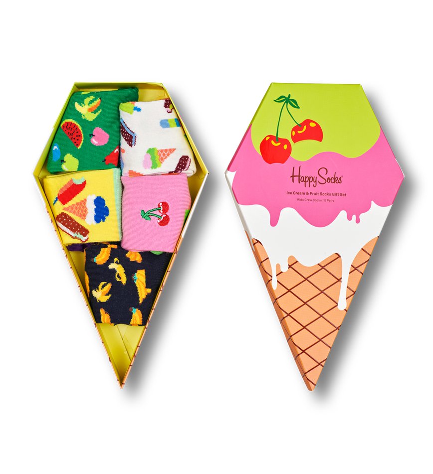 Gift Set Happy Socks Ice Cream & Fruit Socks | CLO-2676795