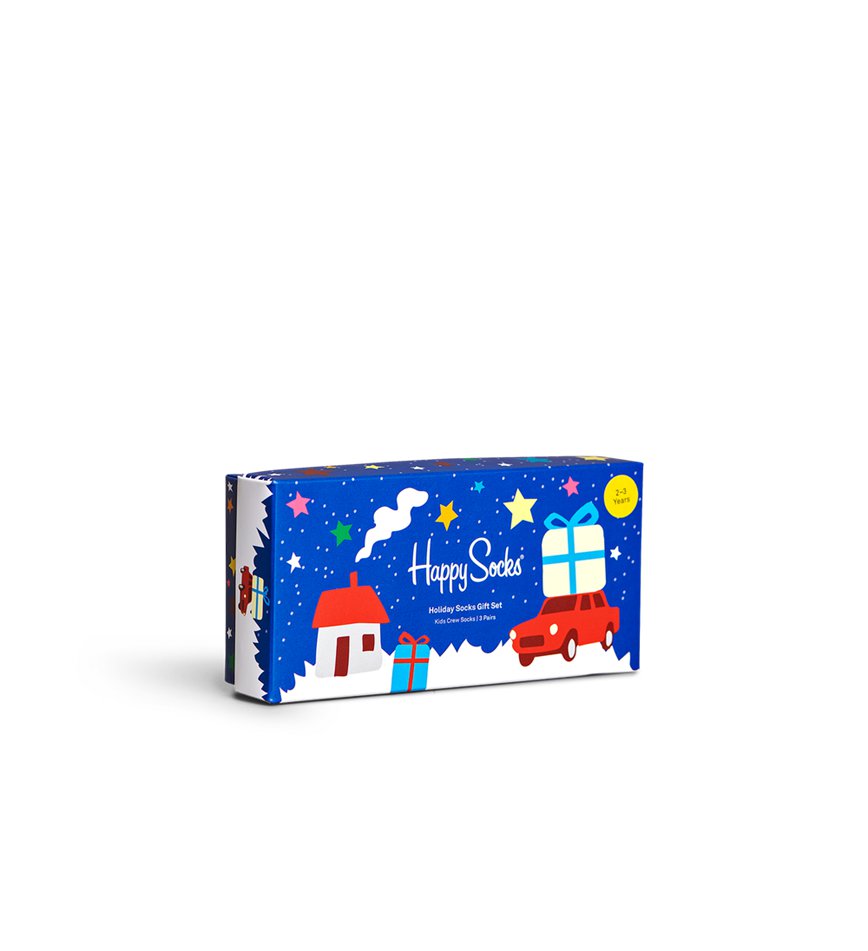 Gift Set Happy Socks 3-Pack Holiday Socks | CZY-7643236