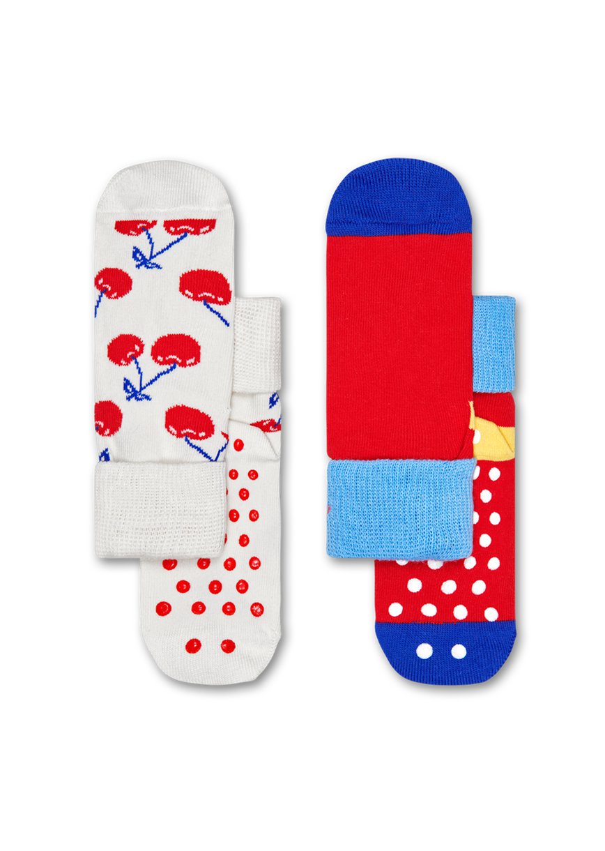 Chaussette Happy Socks 2-Pack Cherry Anti-Slip | SBK-3390890