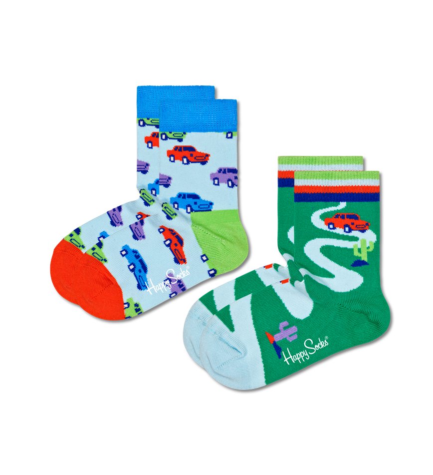 Chaussette Happy Socks 2-Pack Car | TPN-0401008