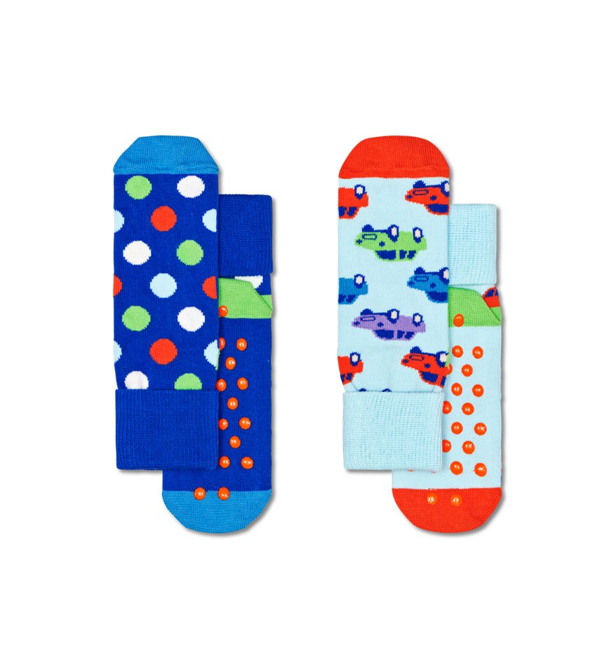 Chaussette Happy Socks 2-Pack Anti slip Car | MUG-9750393