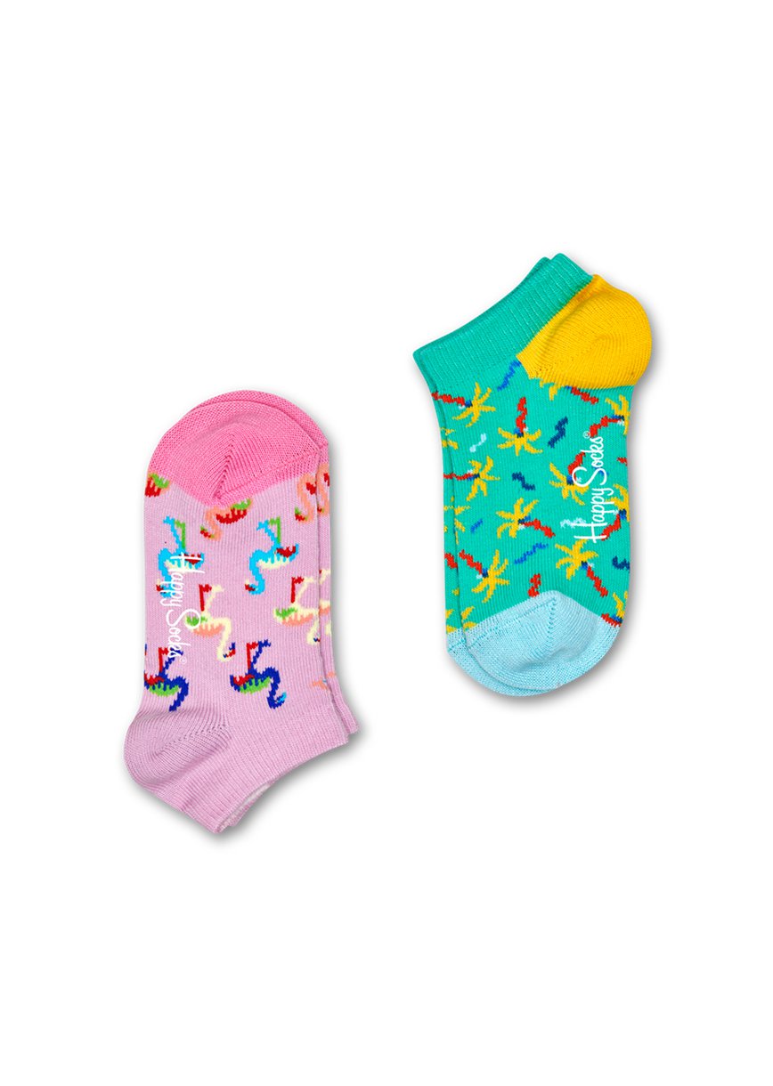 Chaussette Happy Socks 2-Pack Confetti Palm Low | SUI-9504391