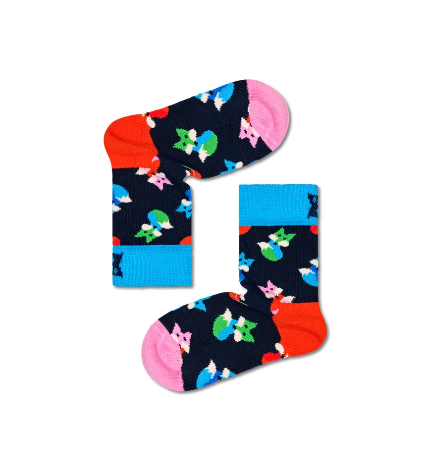 Chaussette Happy Socks 2-Pack Fox & Flower | IRA-2545874