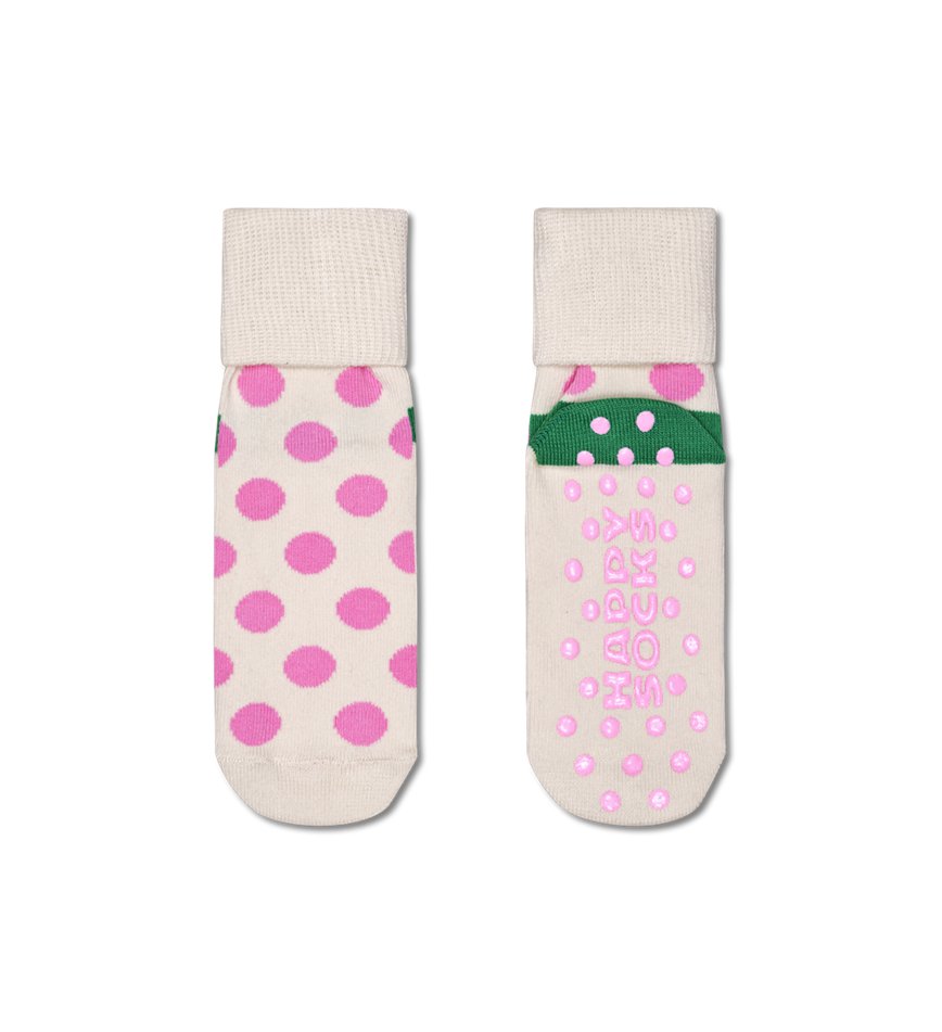 Chaussette Happy Socks Antislip 2-Pack Heart & Big Dot | RRI-9922974