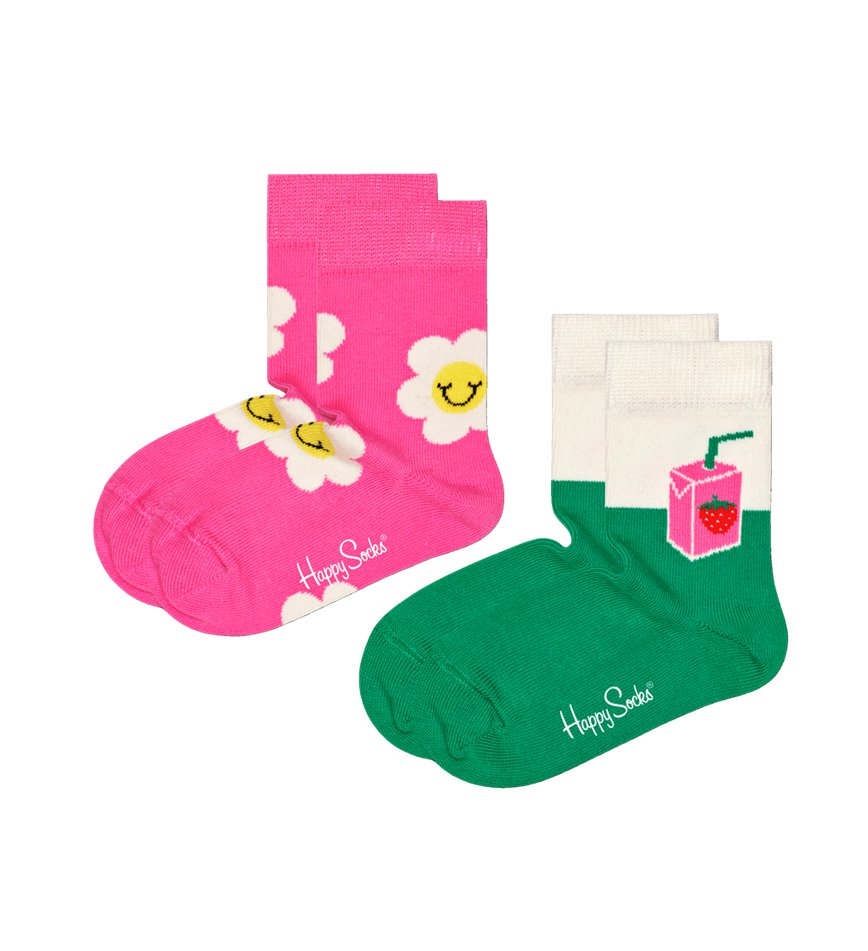 Chaussette Happy Socks 2-Pack Smiling Daisy | HPZ-6881078