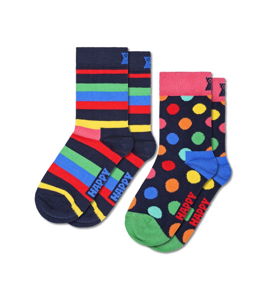 Chaussette Happy Socks 2-Pack Stripe | UMB-1965717