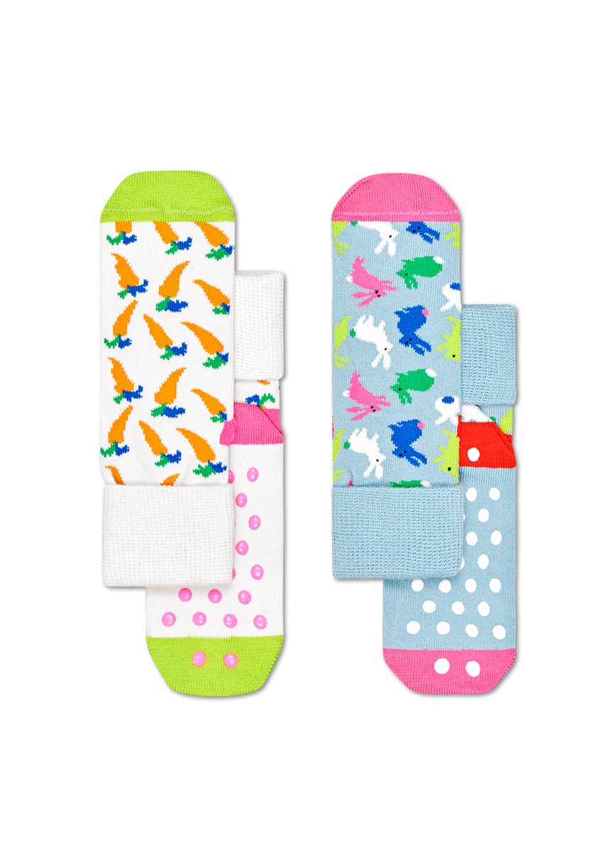 Chaussette Happy Socks 2-Pack Bunny Anti-Slip | YZM-1123598