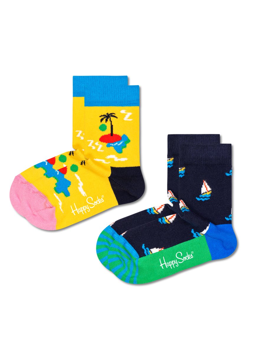 Chaussette Happy Socks 2-Pack Island In The Sun | OZY-3077621