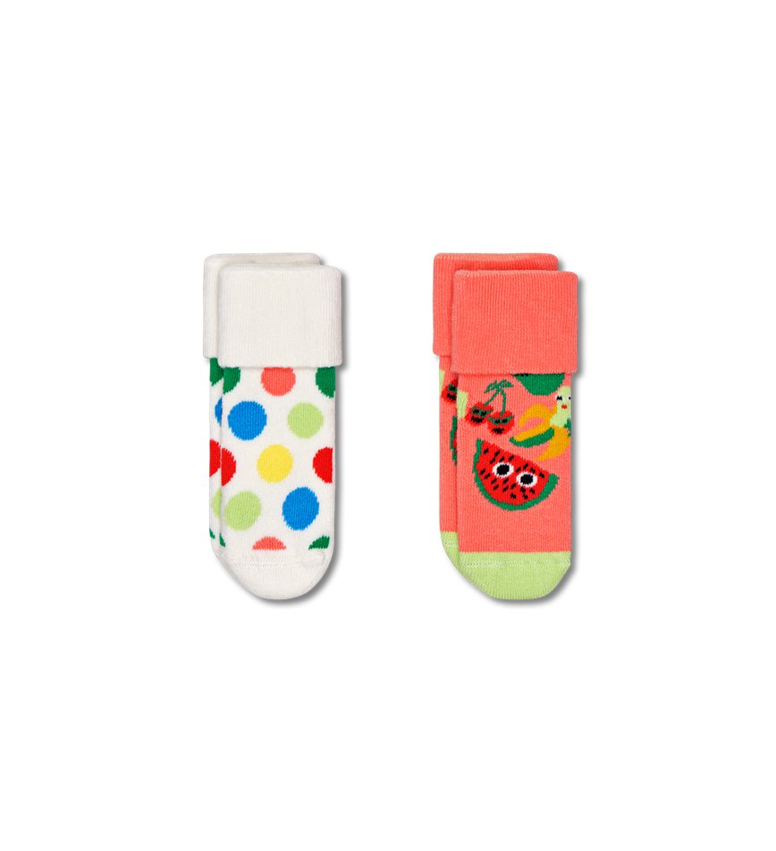 Chaussette Happy Socks 2-Pack Fruit Mix Terry | TEZ-5717542