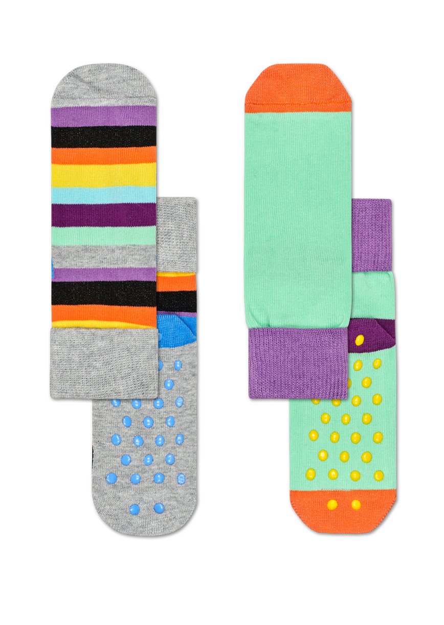 Chaussette Happy Socks 2-Pack Stripe Anti-Slip | LWF-6086805