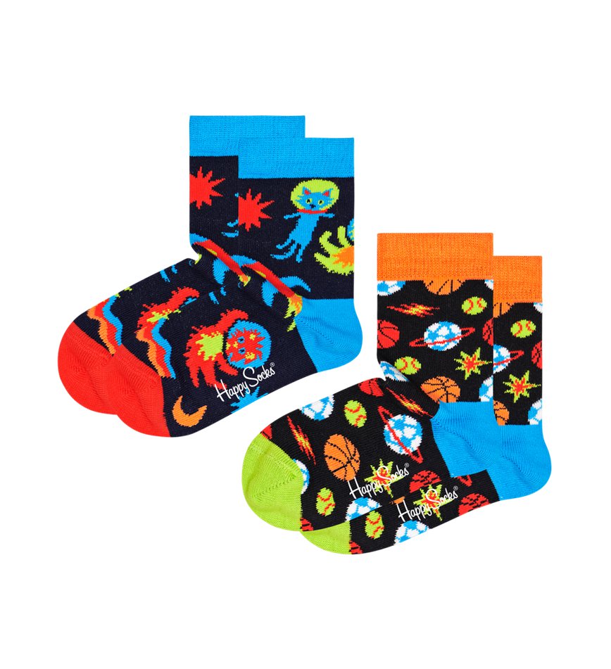 Chaussette Happy Socks 2-Pack Spacetime | IRL-4815578