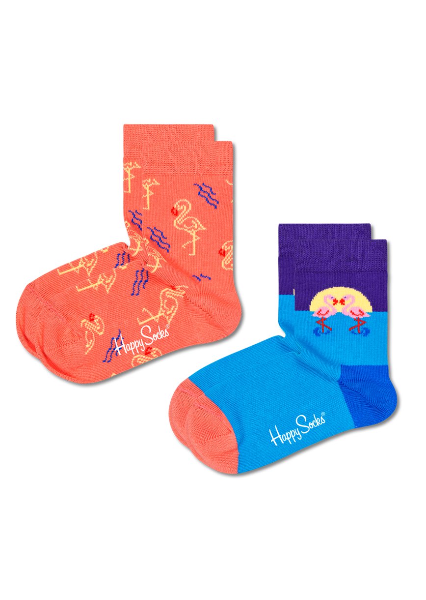 Chaussette Happy Socks 2-Pack Flamingo | ICV-8819906