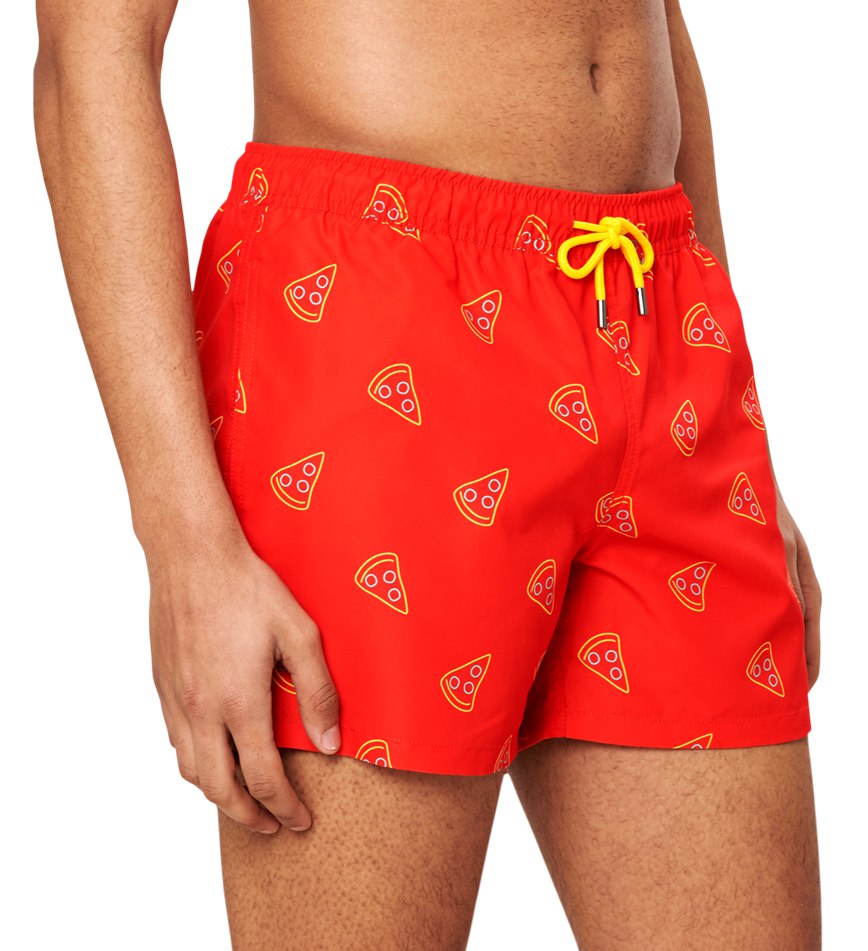 Short de Bain Happy Socks Pizza Slice | KZL-0668911