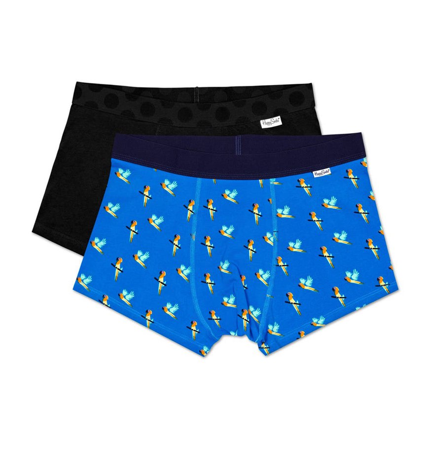 Sous Vêtement Happy Socks 2-Pack Parrot Trunks | WHJ-7282389