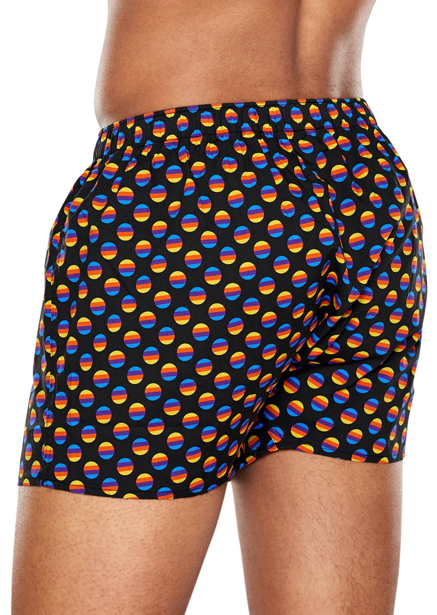 Sous Vêtement Happy Socks Sunrise Dot Boxer | QWG-6701938