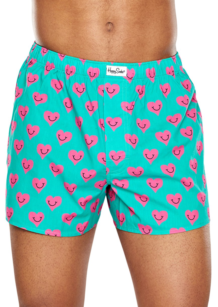 Sous Vêtement Happy Socks Smiling Heart Boxer | PCT-6059793