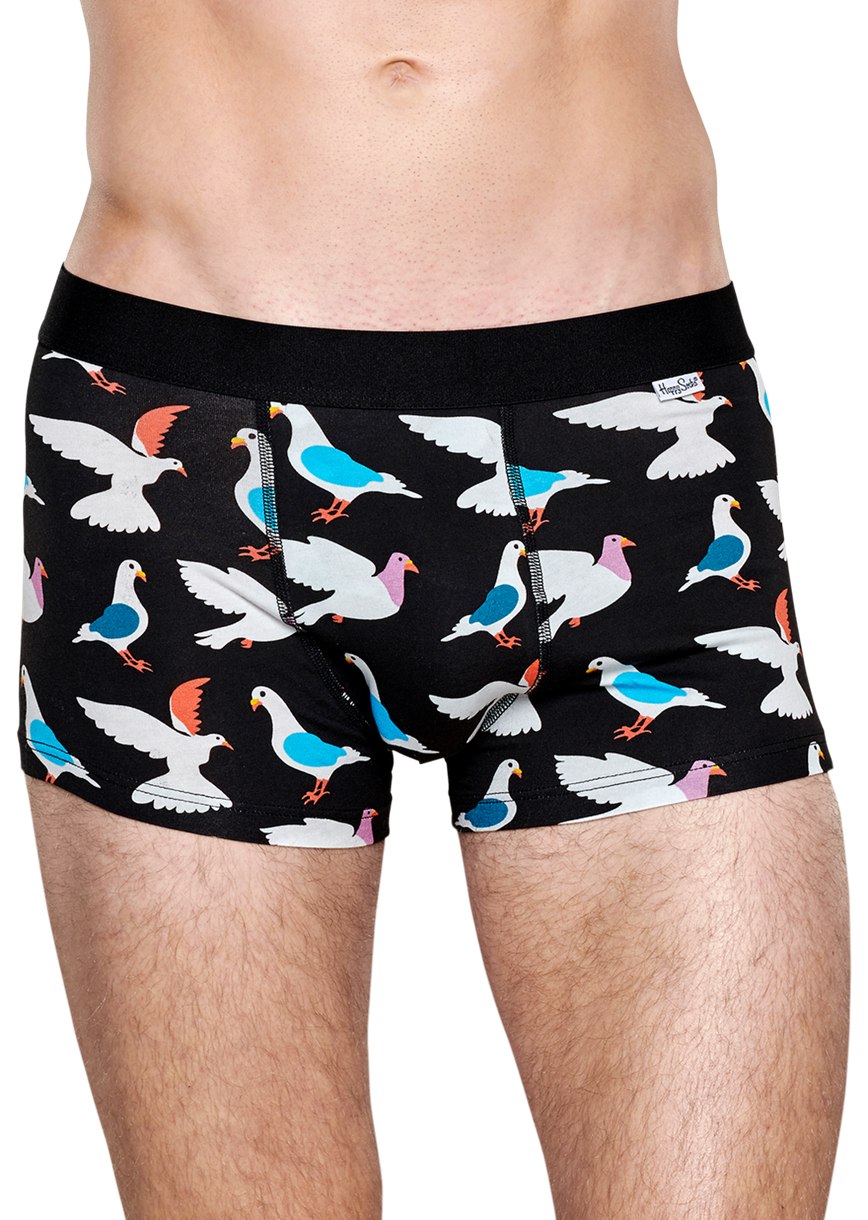 Sous Vêtement Happy Socks Pigeon Trunk | GAF-0939164