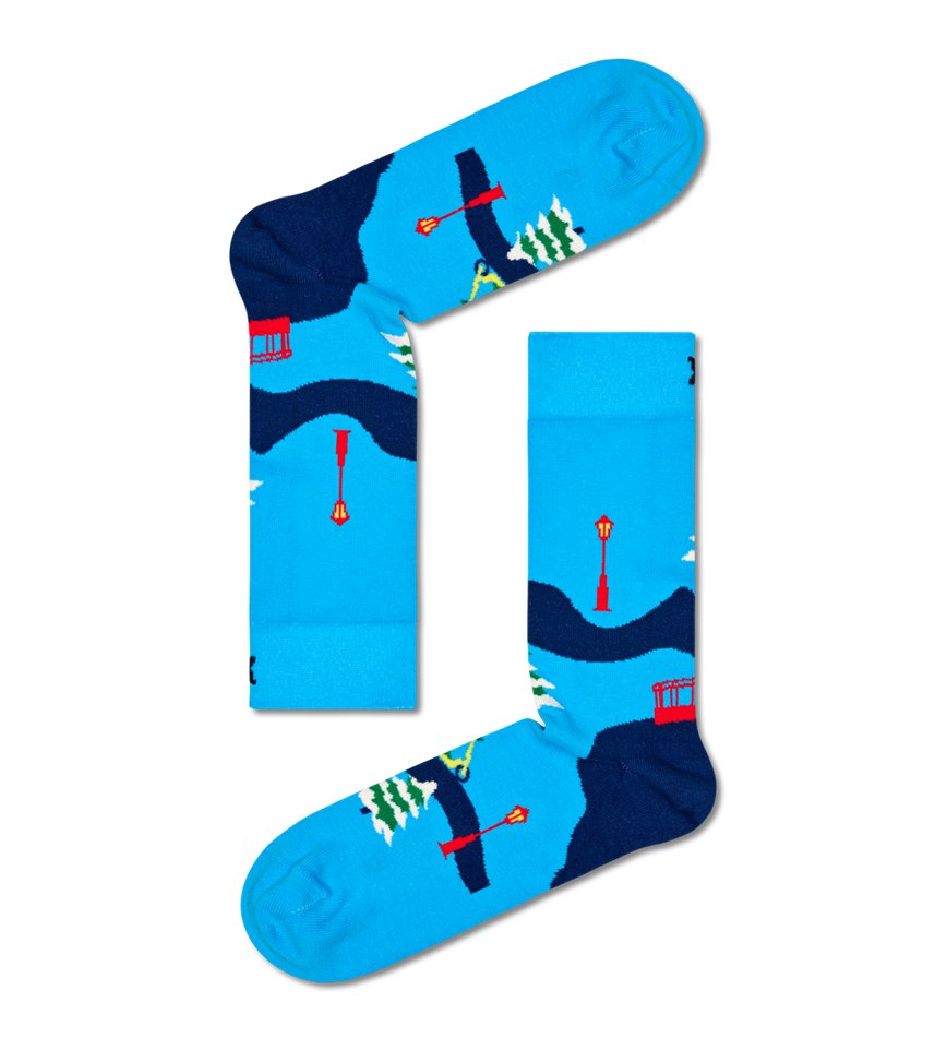 Gift Set Happy Socks 2-Pack Happy Holidays Socks | XNA-9441352