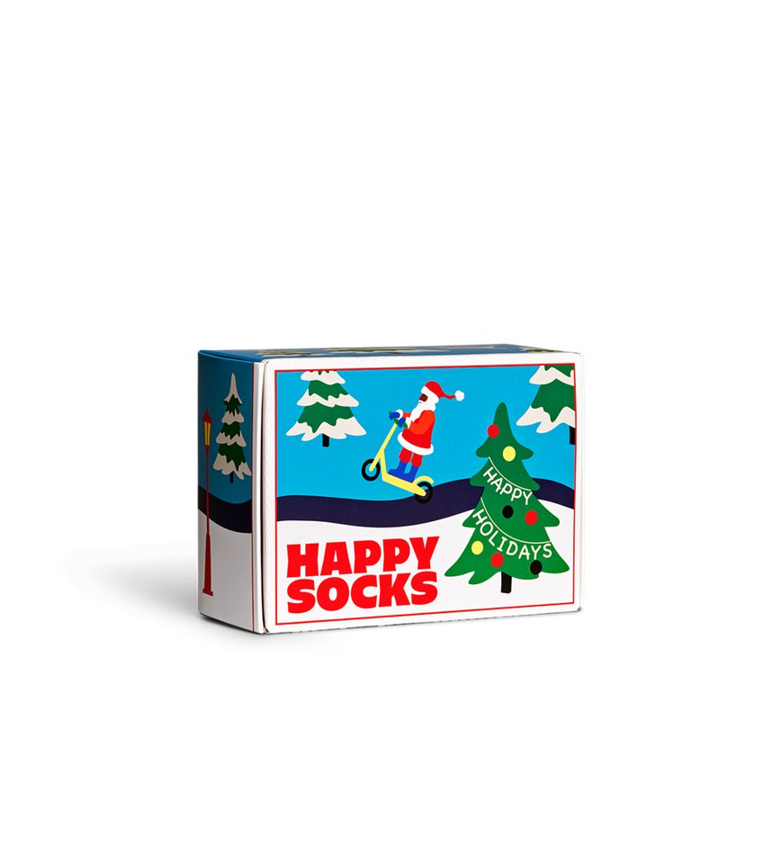 Gift Set Happy Socks 2-Pack Happy Holidays Socks | XNA-9441352