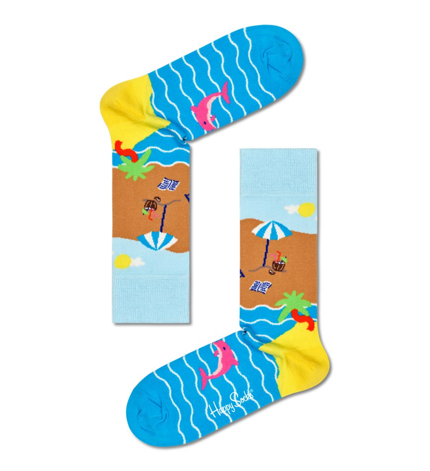 Gift Set Happy Socks 2-Pack Wish You Were Here | KYM-1440633