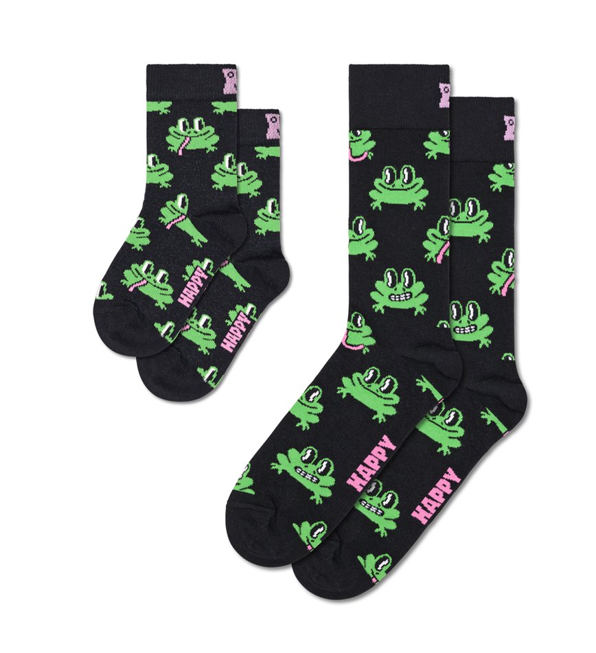 Gift Set Happy Socks 2-Pack Mini & Me Froggys | CFK-4472931