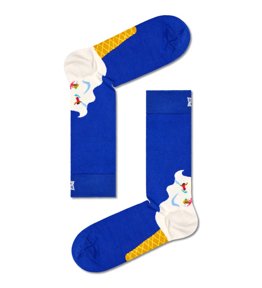 Gift Set Happy Socks 3-Pack Downhill Skiing Socks | ZEA-1559619