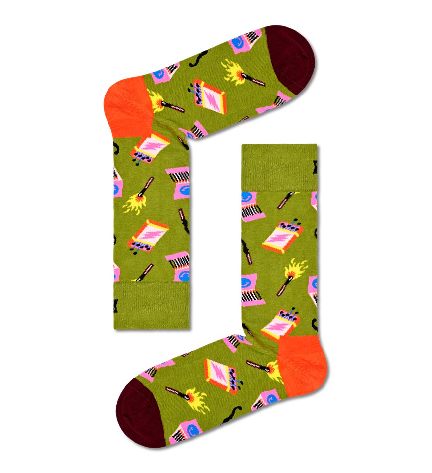 Gift Set Happy Socks 3-Pack Happy Camper Socks | XRW-1033568