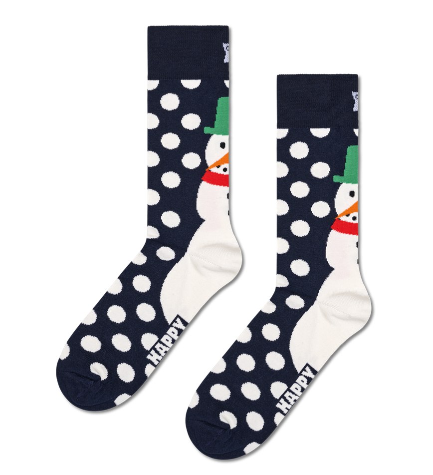 Gift Set Happy Socks 3-Pack Snowman Socks | BPW-0177411