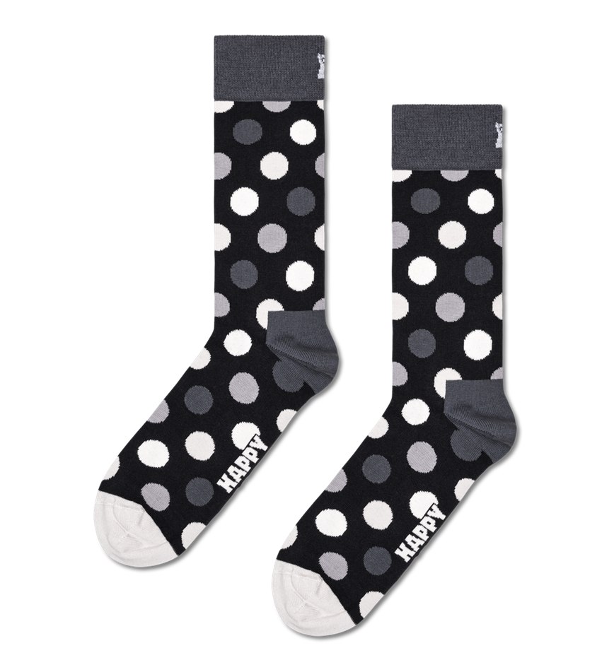 Gift Set Happy Socks 4-Pack Classic Black & White Socks | BTK-6155744