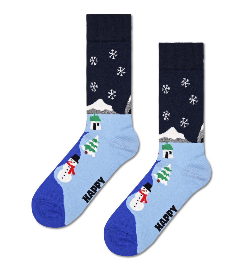 Gift Set Happy Socks 3-Pack Snowman Socks | BPW-0177411