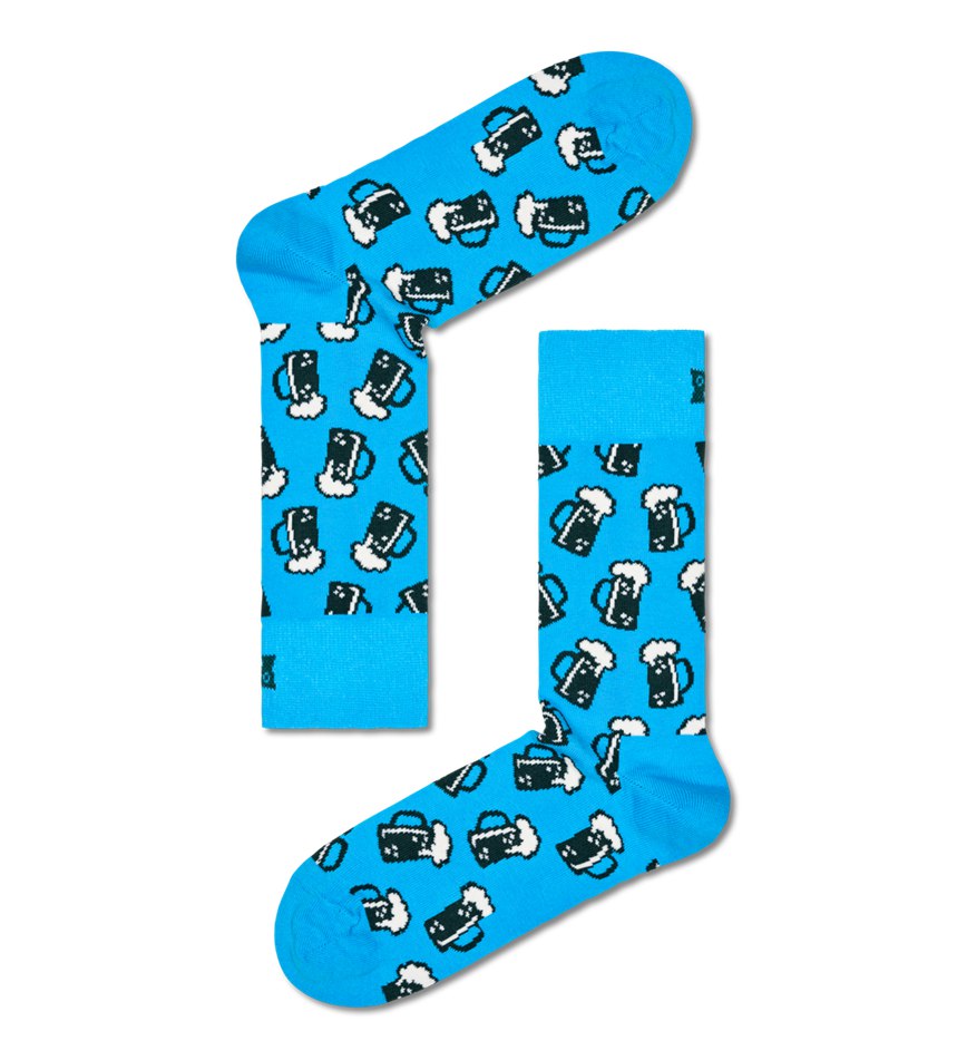 Gift Set Happy Socks 3-Pack Wurst And Beer Socks | RYK-9483602