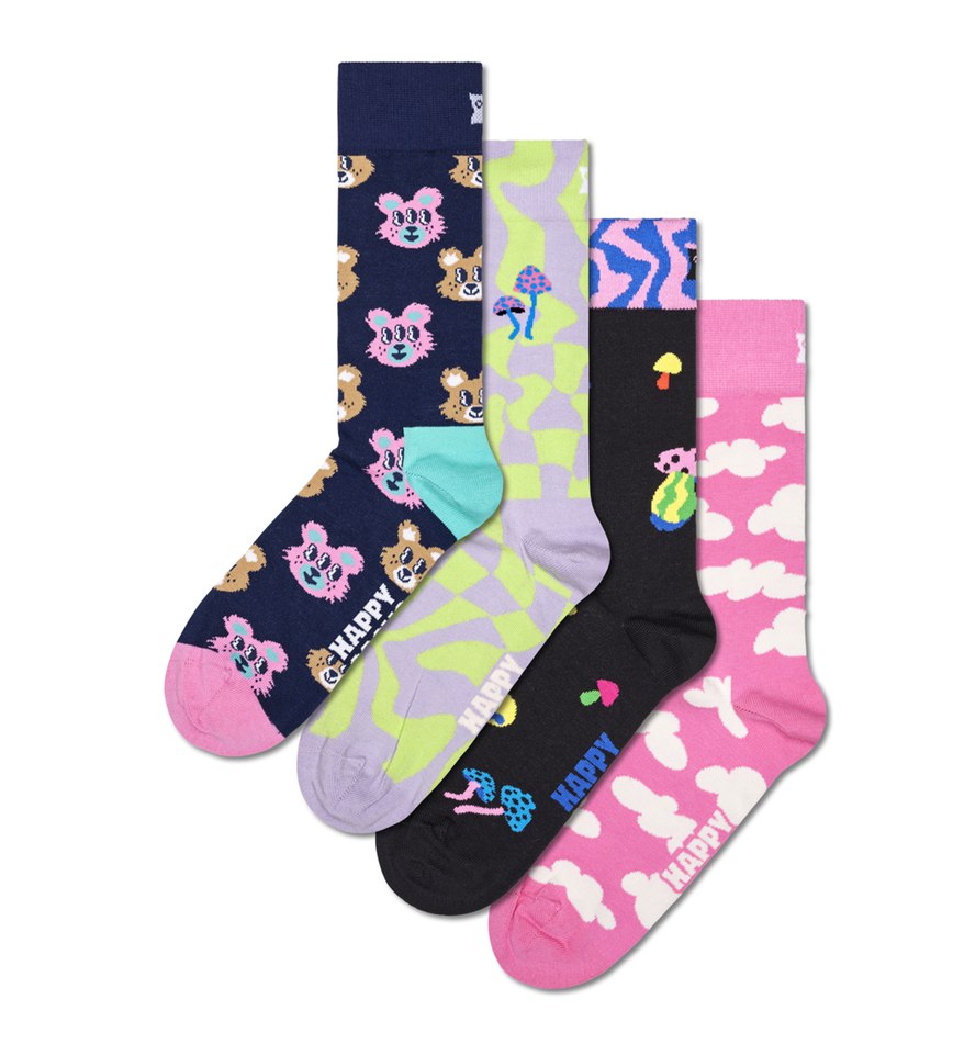 Gift Set Happy Socks 4-Pack Happy In Wonderland Socks | XUY-9080895