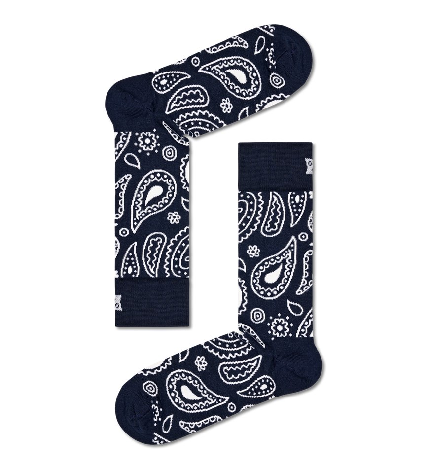 Gift Set Happy Socks 4-Pack Moody Blues Socks | LWL-1289602