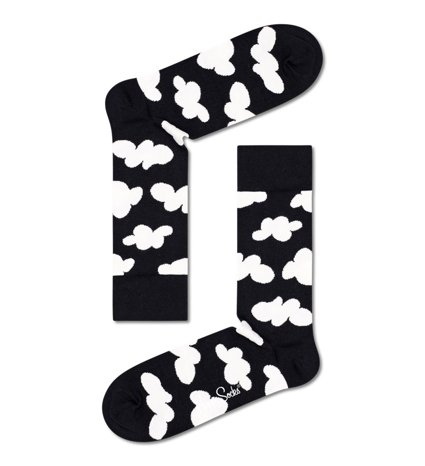 Gift Set Happy Socks 4-Pack Black & White Socks | KFN-6844548