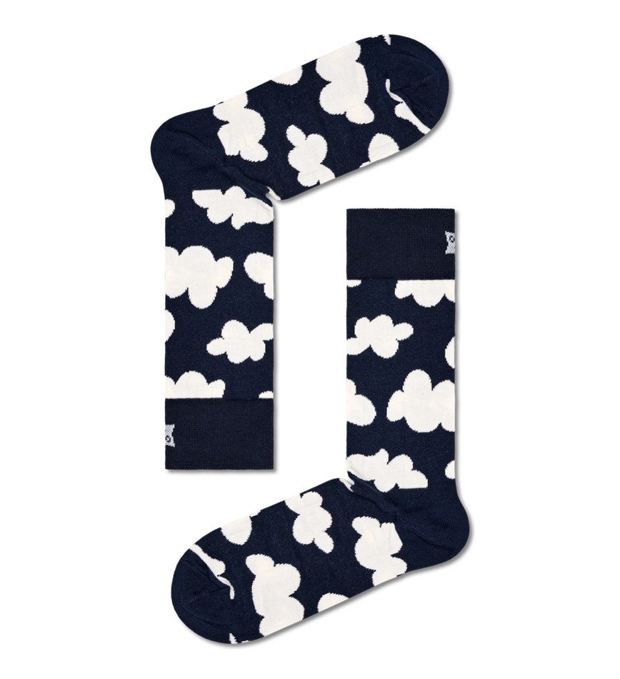 Gift Set Happy Socks 4-Pack Moody Blues Socks | LWL-1289602