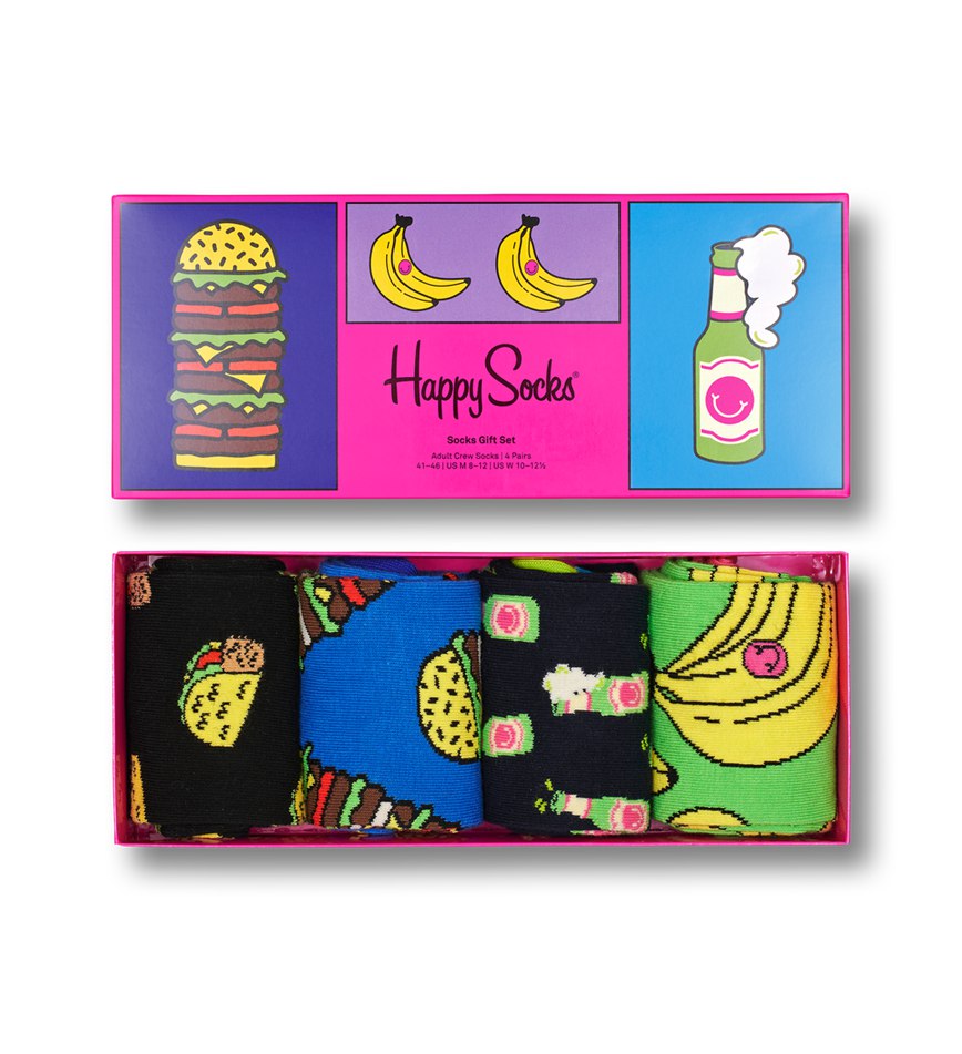 Gift Set Happy Socks 4-Pack Yummy Yummy Socks | PMJ-9969902