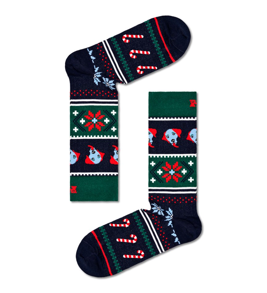 Gift Set Happy Socks 4-Pack Gingerbread Socks | STL-6011077