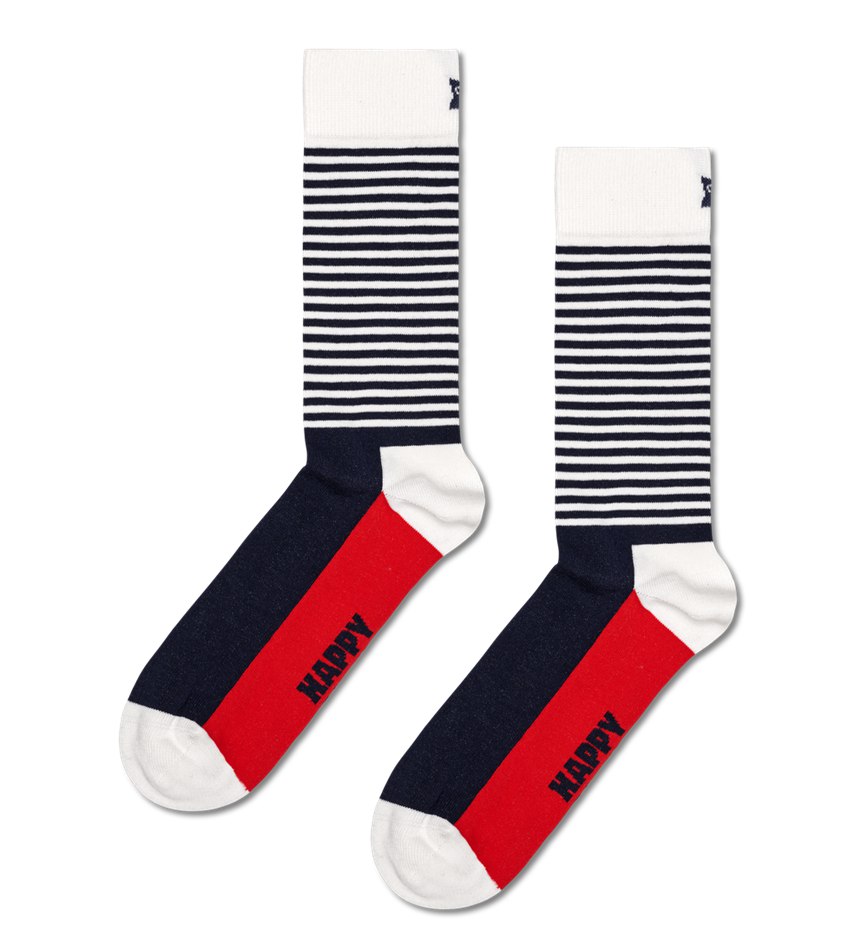 Gift Set Happy Socks 4-Pack Classic Navy Socks | AIK-5591963