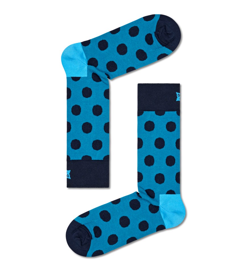 Gift Set Happy Socks 4-Pack Moody Blues Socks | LWL-1289602