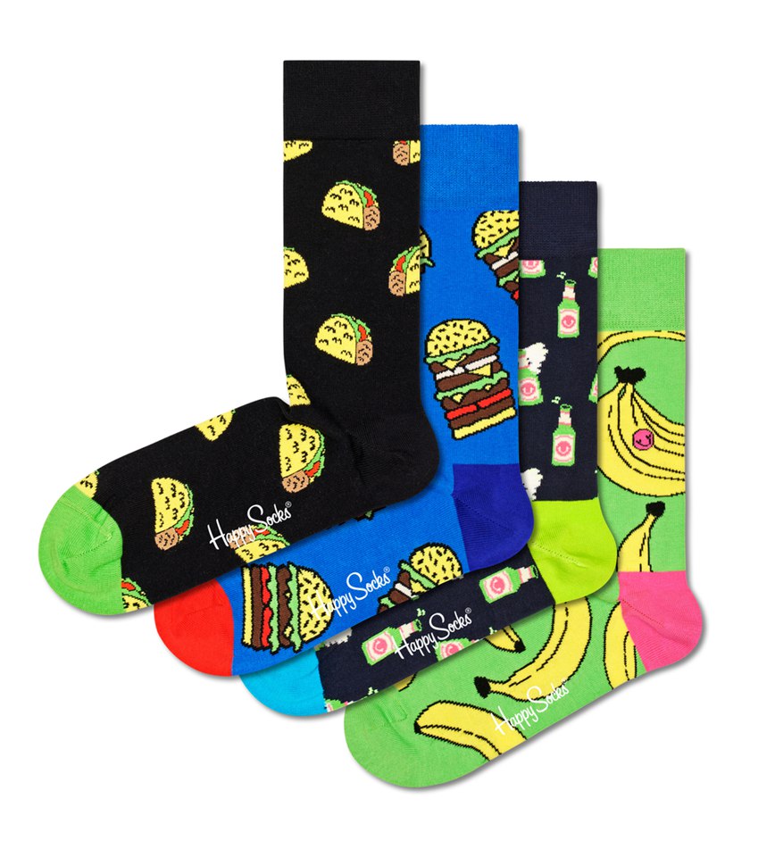 Gift Set Happy Socks 4-Pack Yummy Yummy Socks | PMJ-9969902