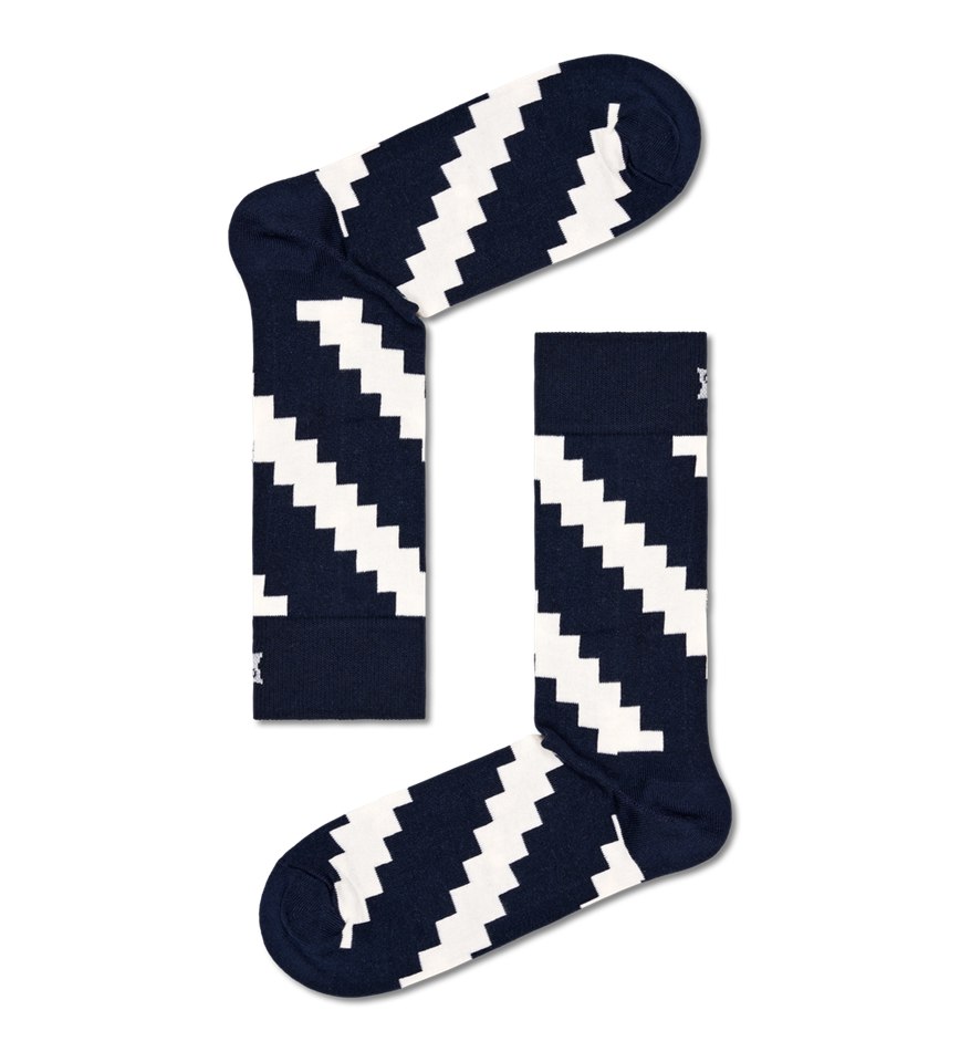 Gift Set Happy Socks 4-Pack Moody Blues Socks | LWL-1289602