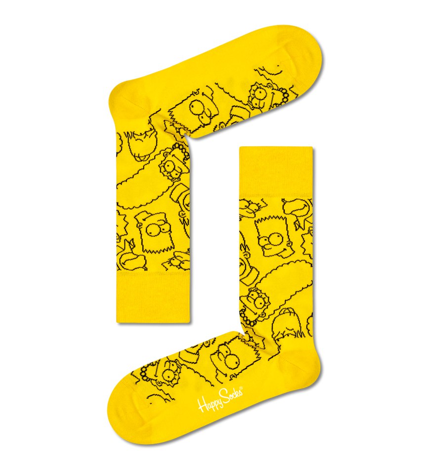 Gift Set Happy Socks The Simpsons 4-Pack | CKT-7547775