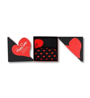 Gift Set Happy Socks 2-Pack I Heart You Socks | FUH-9495217